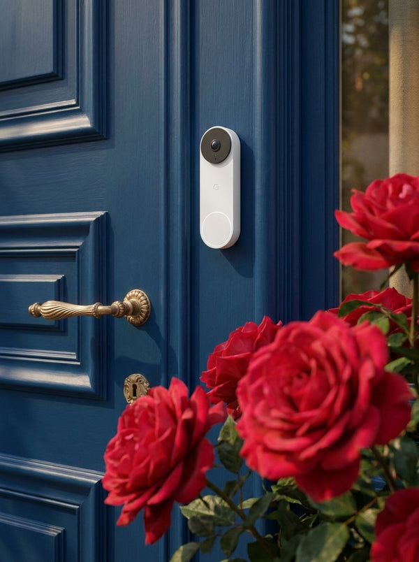Google Nest Doorbell (Wired, 3rd Gen) — 2K HDR, Multiple Colors
