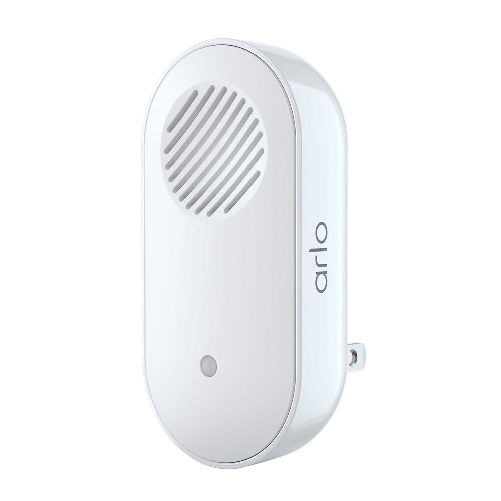 Chime 2 - Built-In Siren, Audible Alerts, Customizable Melodies, Wi-Fi Connected, Compatible with Wired and Wireless Doorbell Camera, Security Camera, and Smart Home Devices (AC2001)