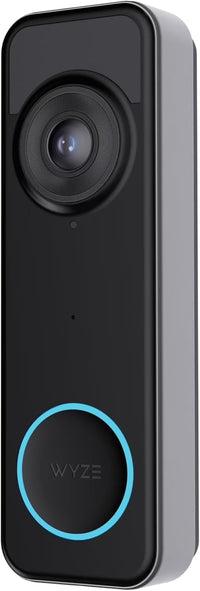 Battery Video Doorbell with 1536X1536 HD, Wireless/Wired Security Camera, Color Night Vision and Two-Way Audio