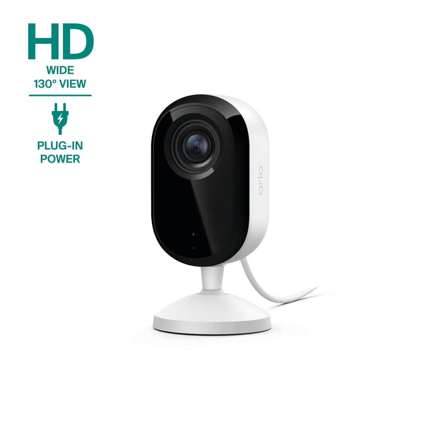 Essential Indoor Security Camera (3Rd Gen, 2025 Release) - HD Video, Wired Plug-In Power, Automated Privacy Shield