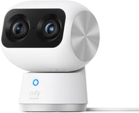 Security Indoor Cam S350, Dual Cameras, 4K UHD Resolution Security Camera with 8× Zoom and 360° PTZ